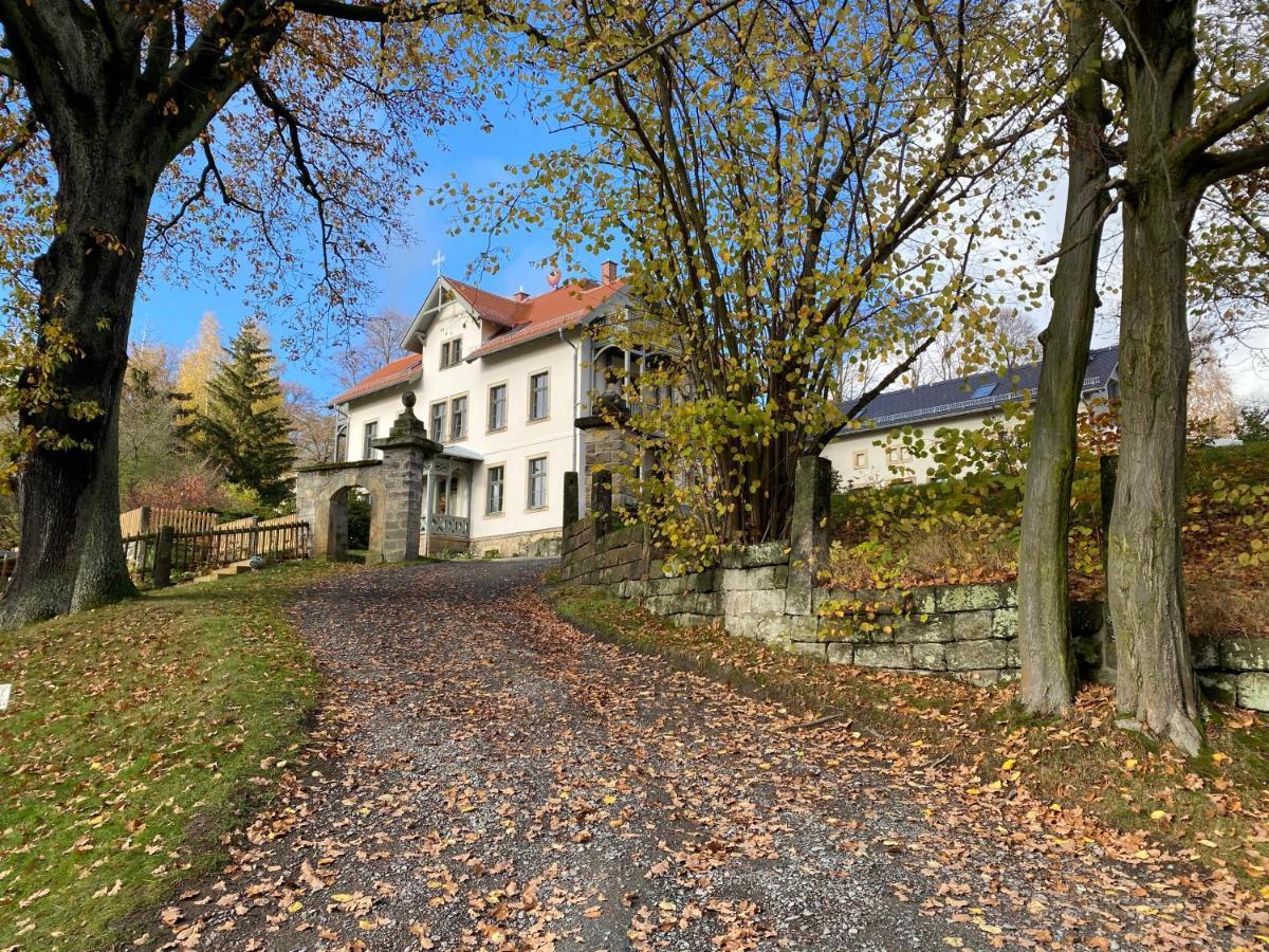 הוילה Papstdorf Haus Charlotte מראה חיצוני תמונה